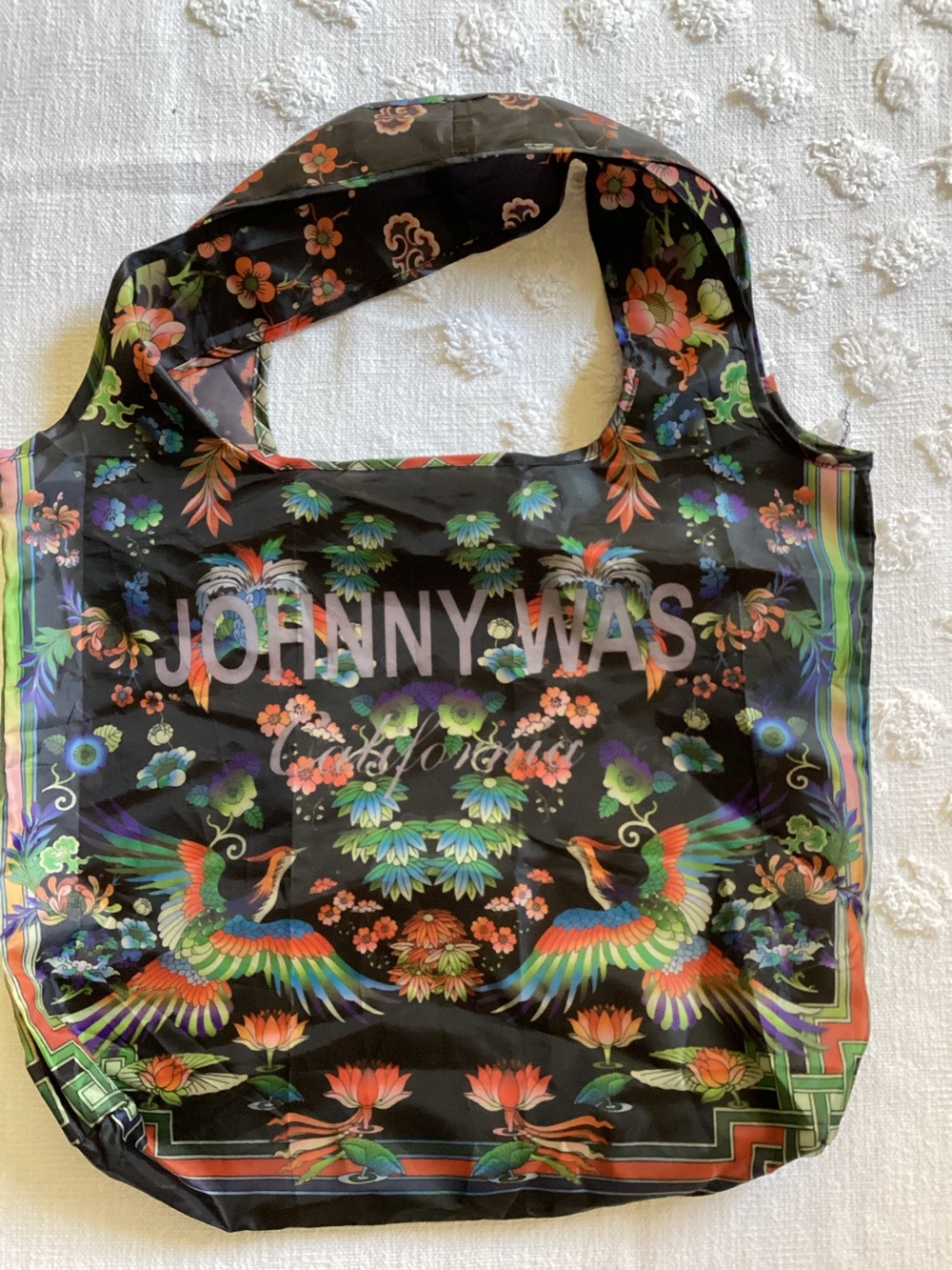 JOHNNY WAS Lightweight Nylon Tote Bag packable